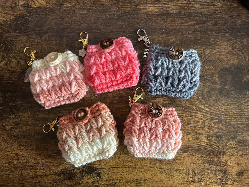 Crochet Earphones, Ear buds Sleeve Case