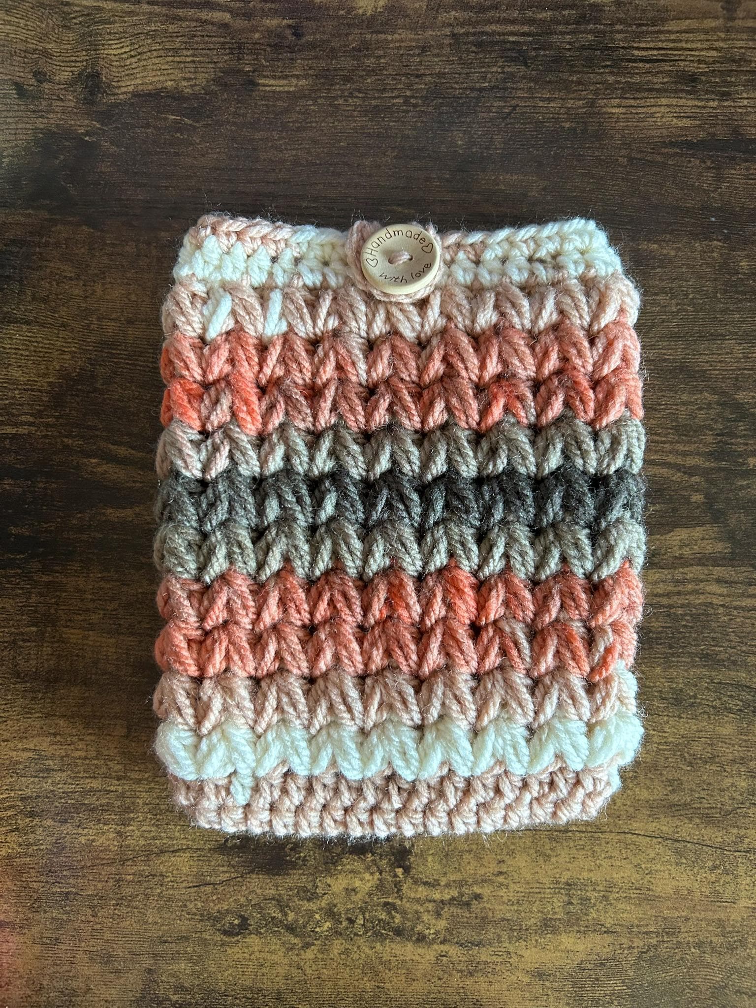 Crochet Kindle Sleeve, E-reader Sleeve Case