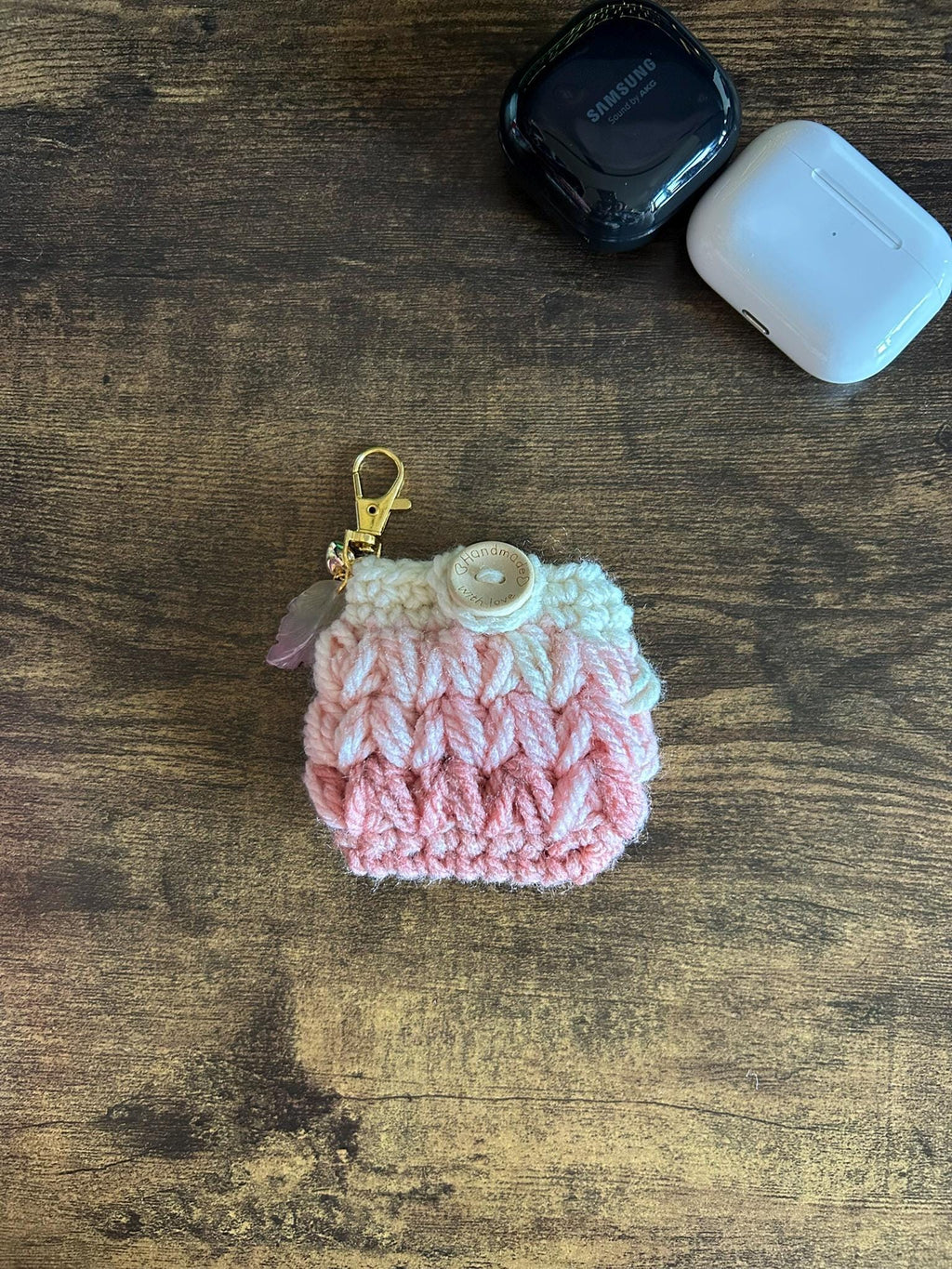 Crochet Earphones, Ear buds Sleeve Case