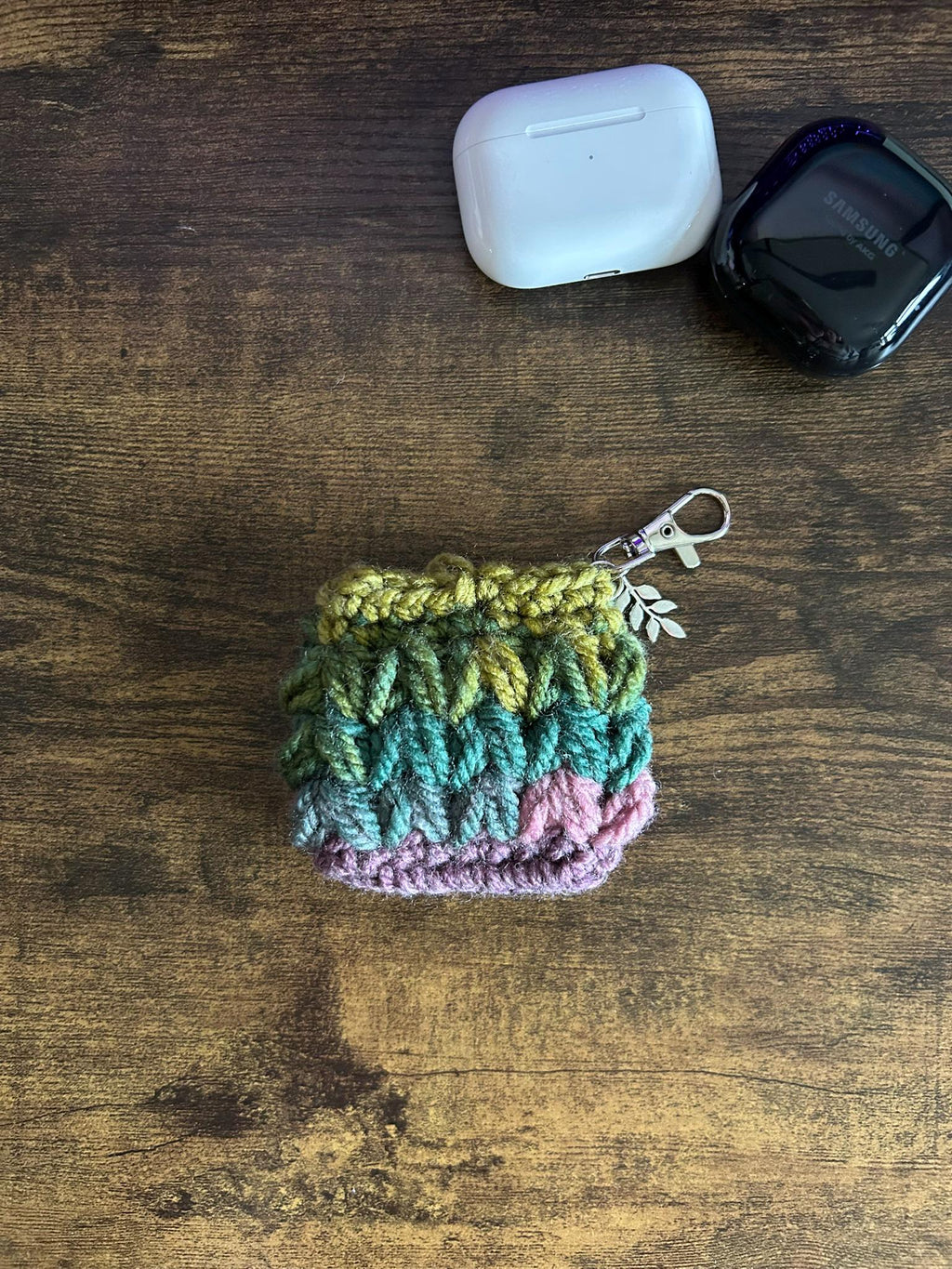 Crochet Earphones, Ear buds Sleeve Case