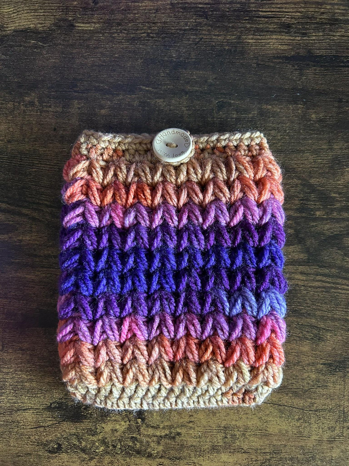 Crochet Kindle Sleeve, E-reader Cover Case