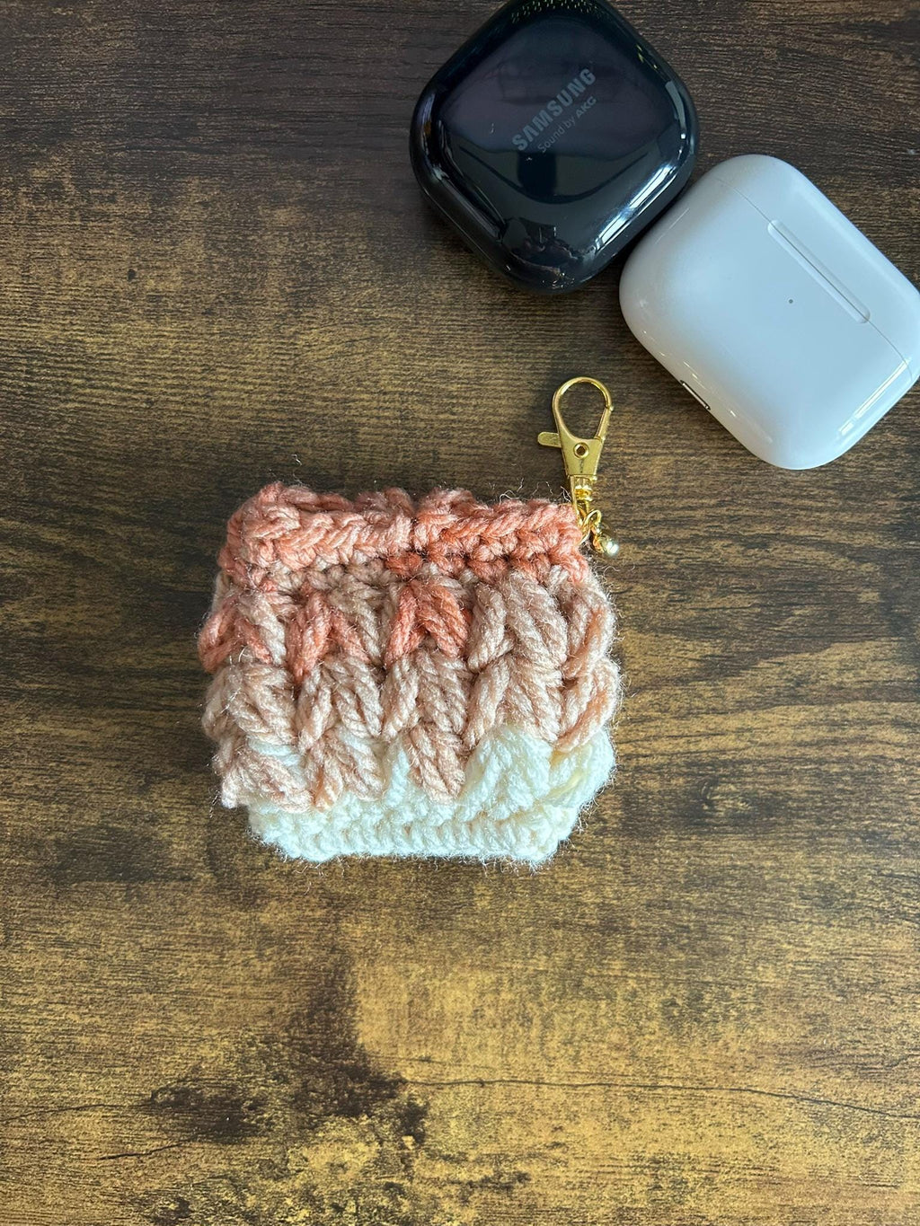 Crochet Earphones, Ear buds Sleeve Case
