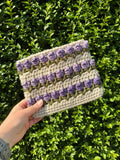 Crochet Field of Tulips Book Sleeve