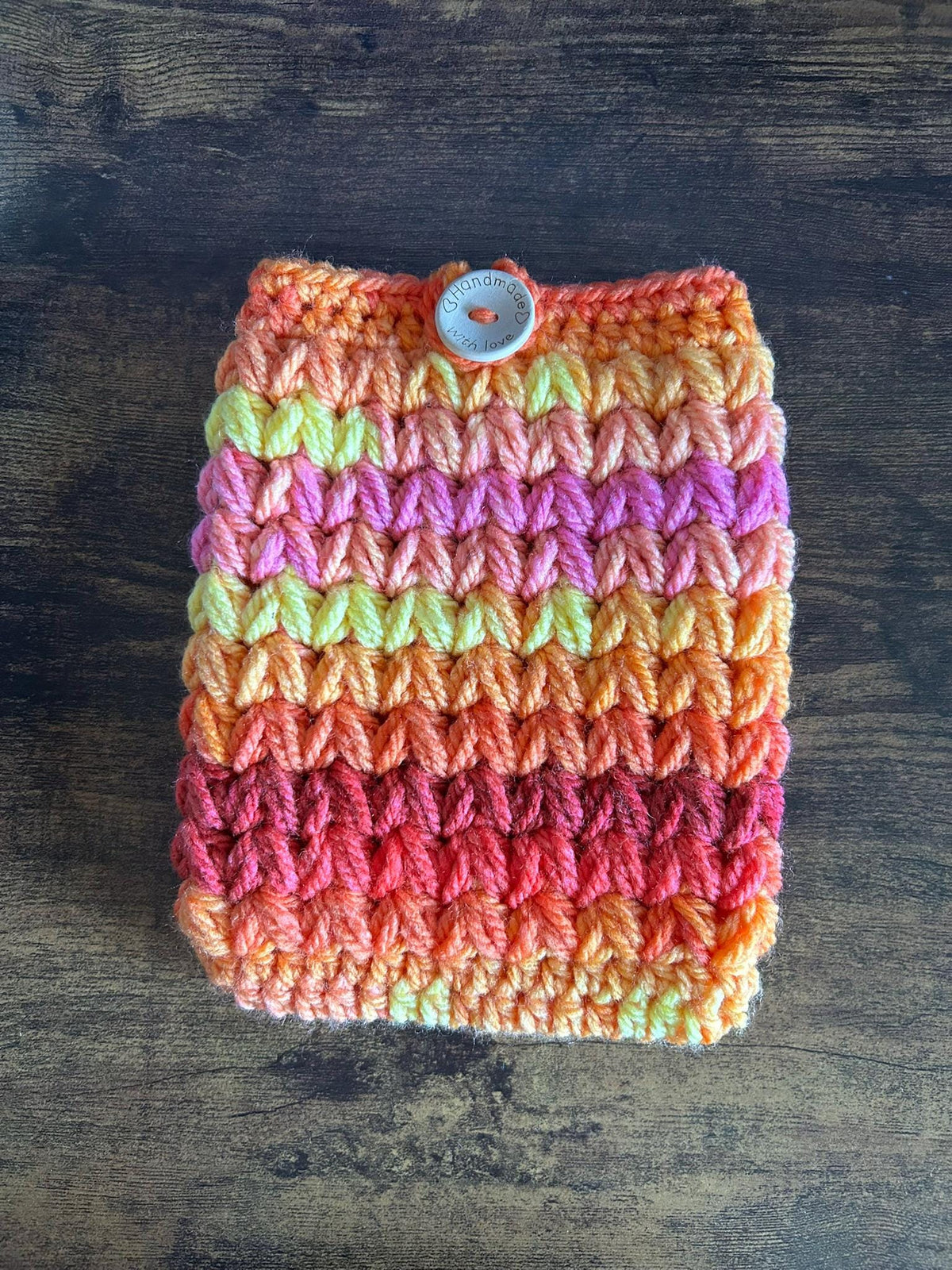 Crochet Kindle Sleeve, E-reader Cover Case