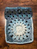Crochet Flower Kindle Sleeve, E-reader Sleeve Case