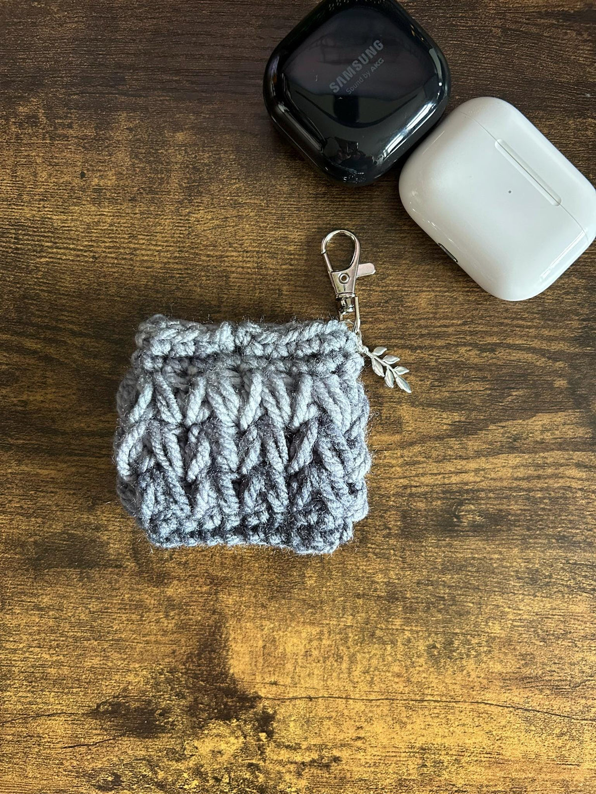 Crochet Earphones, Ear buds Sleeve Case