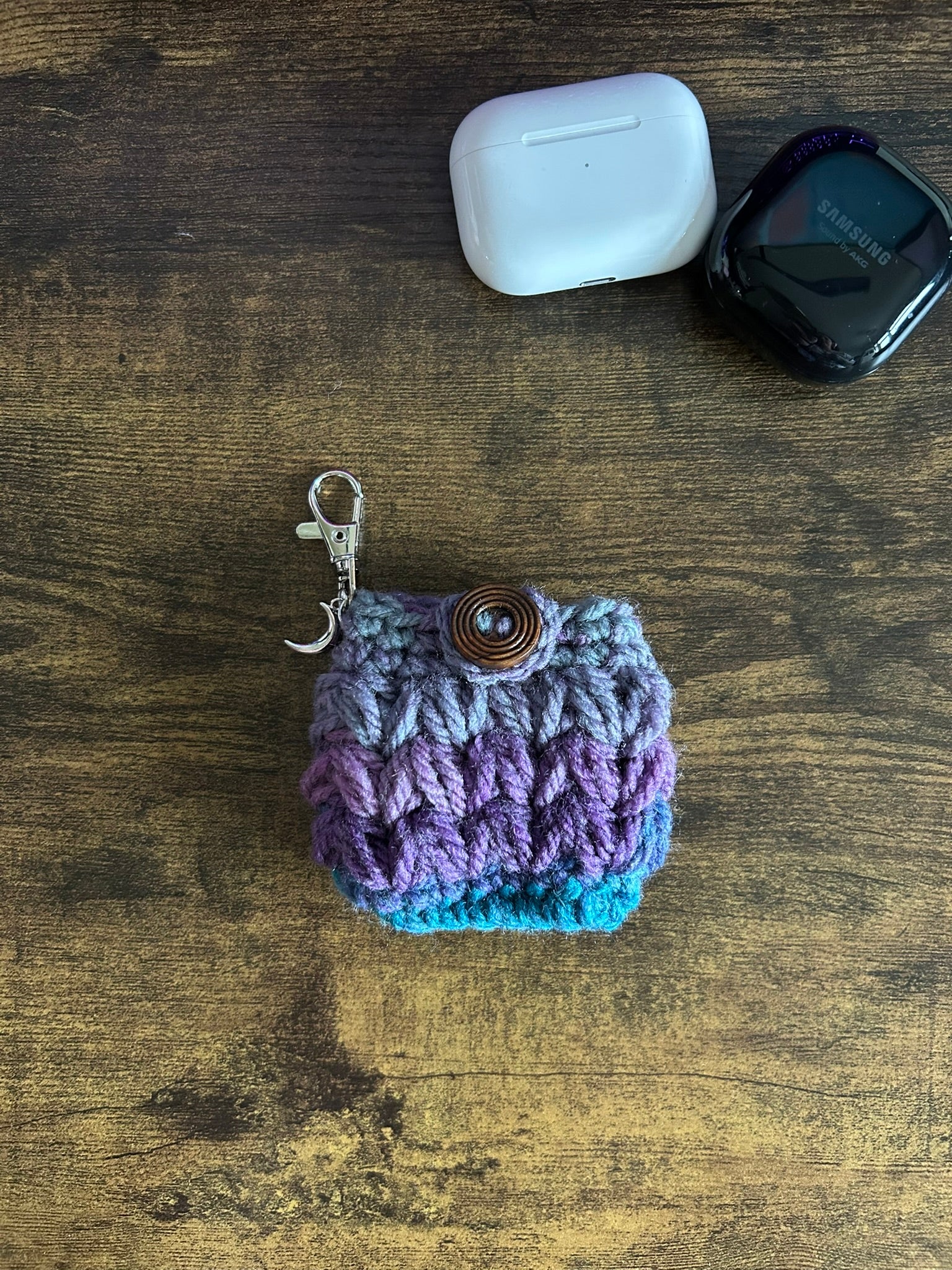 Crochet Earphones, Ear buds Sleeve Case