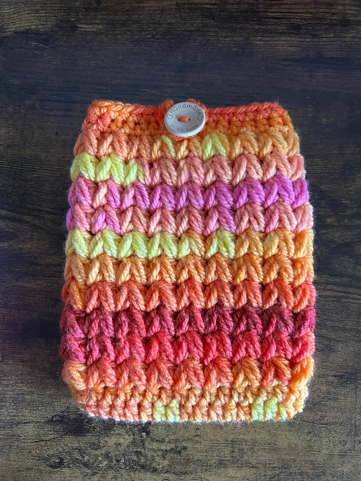 Crochet Kindle Sleeve, E-reader Sleeve Case
