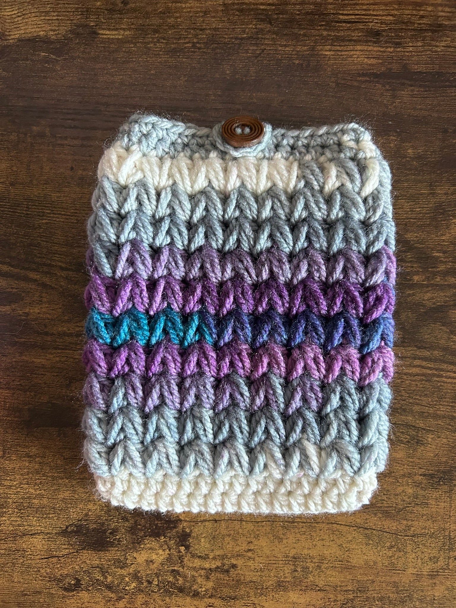 Crochet Kindle Sleeve, E-reader Sleeve Case