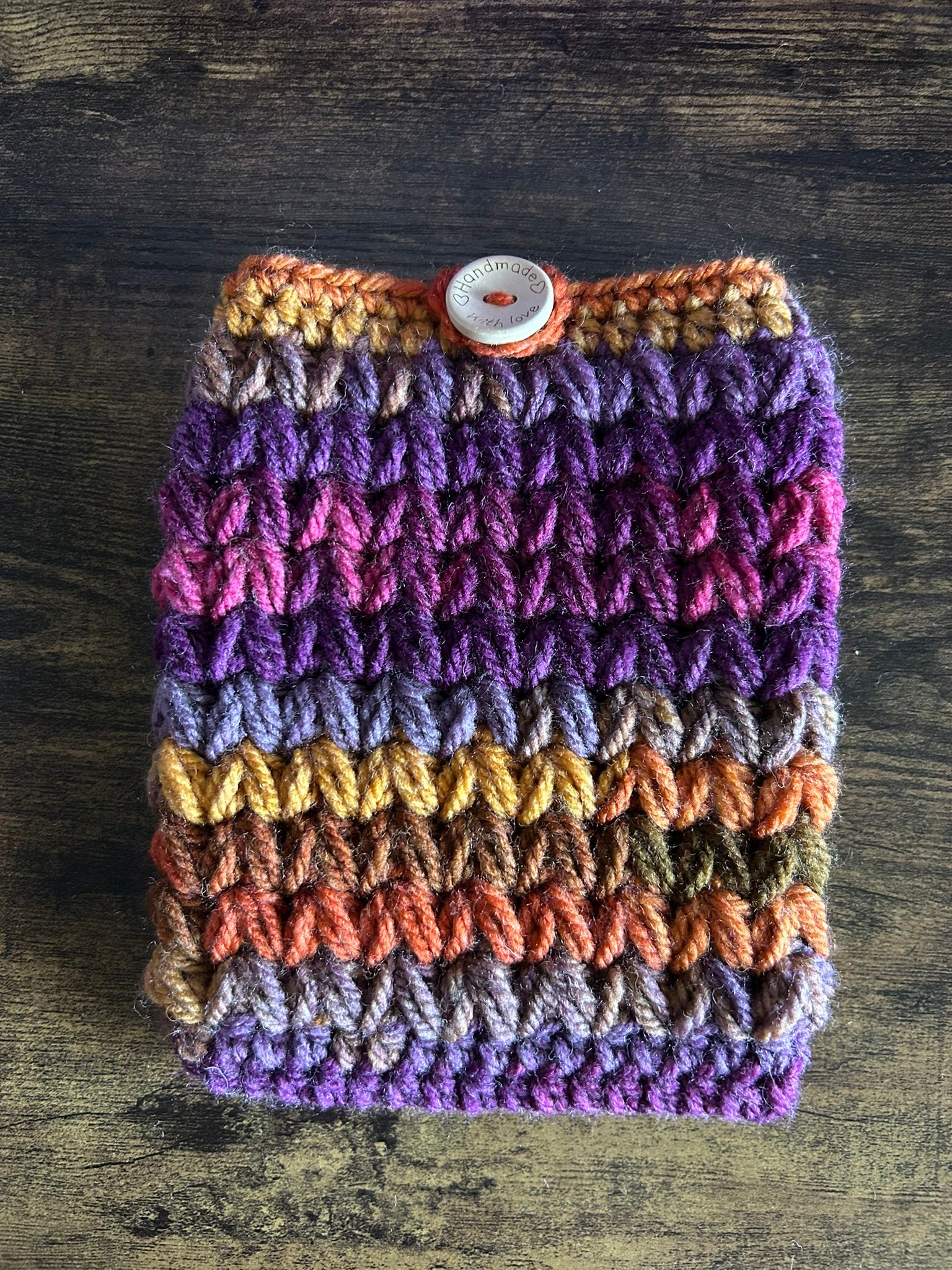 Crochet Kindle Sleeve, E-reader Sleeve Case