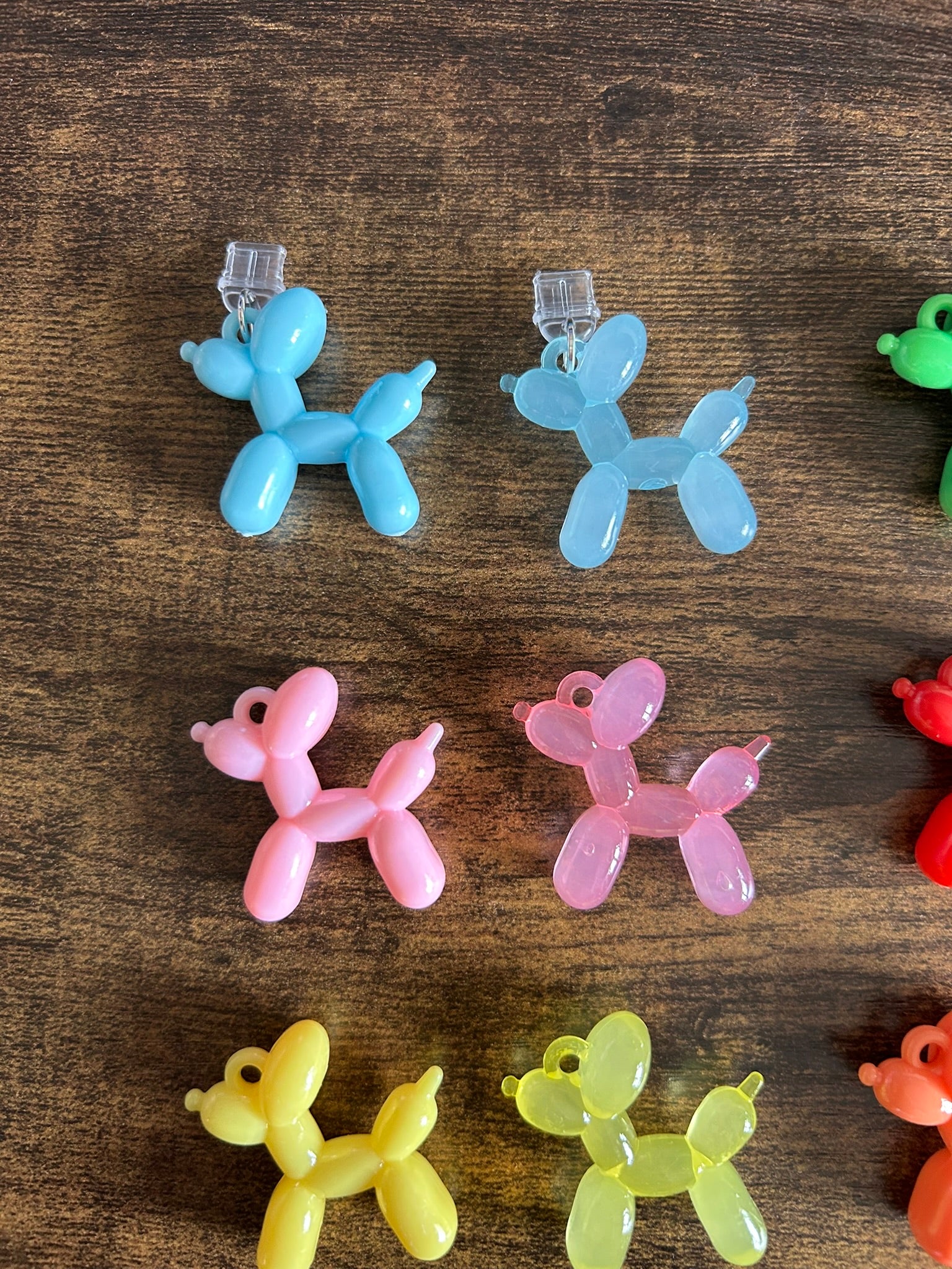 Balloon Dog Dust Plug Charm