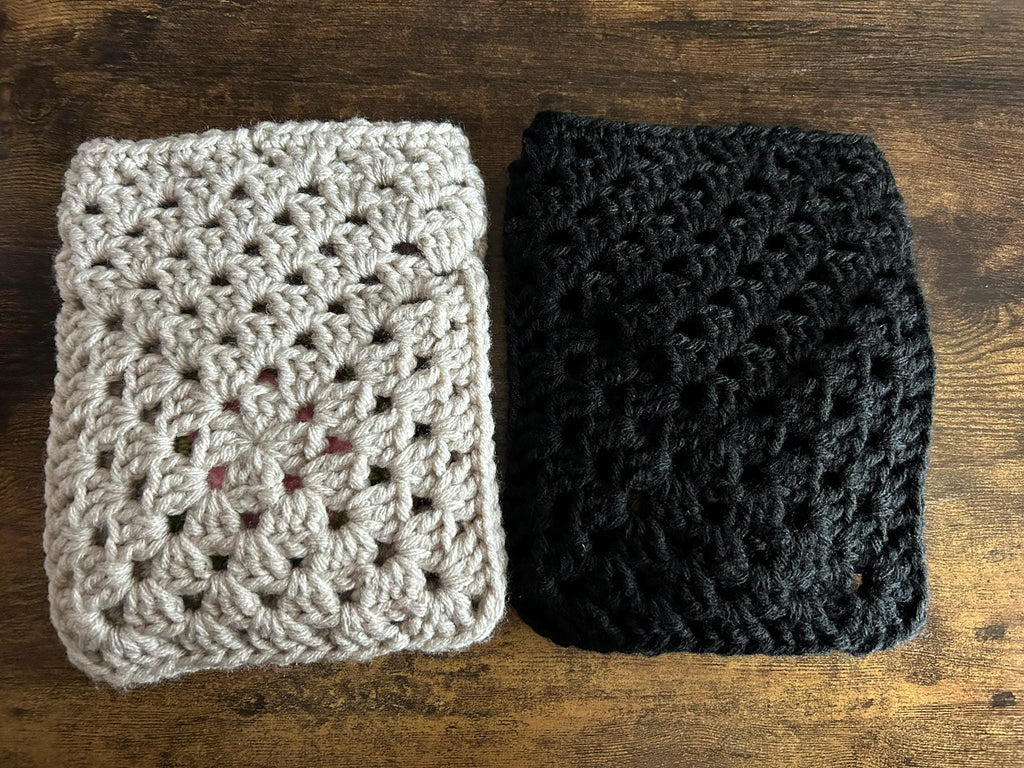 Crochet Rose Kindle Sleeve, E-reader Cover Case