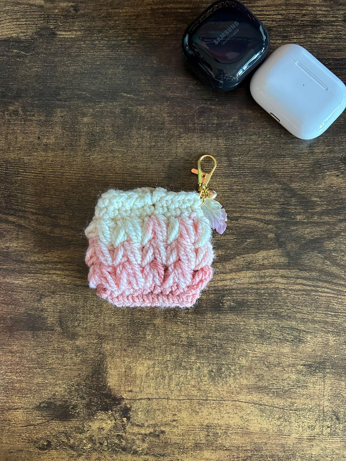 Crochet Earphones, Ear buds Sleeve Case