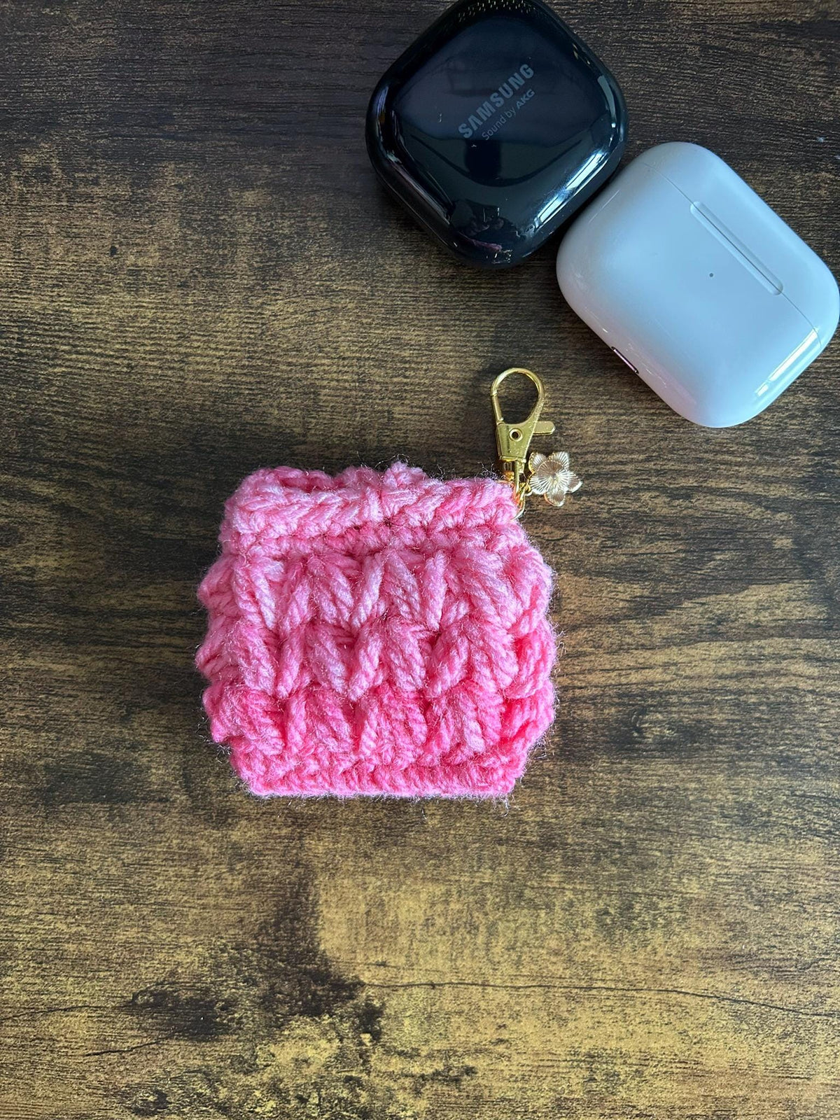 Crochet Earphones, Ear buds Sleeve Case